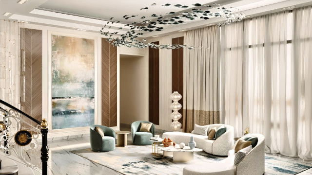 أفكار تصميم داخلي لغرفة الجلوس العائلية