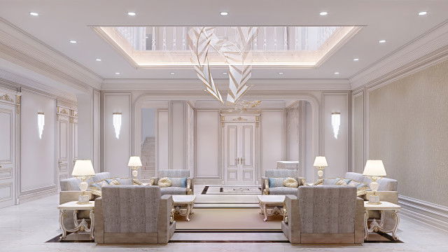 Дизайн семейной гостиной в Лагосе