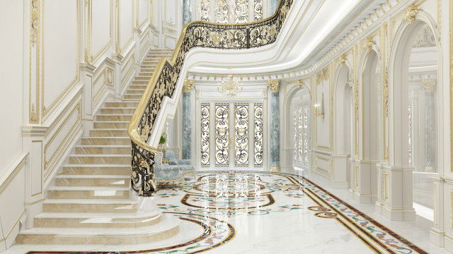 Дизайн роскошной виллы в Абу-Даби