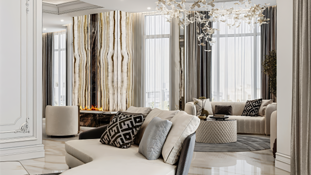 Новый классический дизайн дворца — Саудовская Аравия