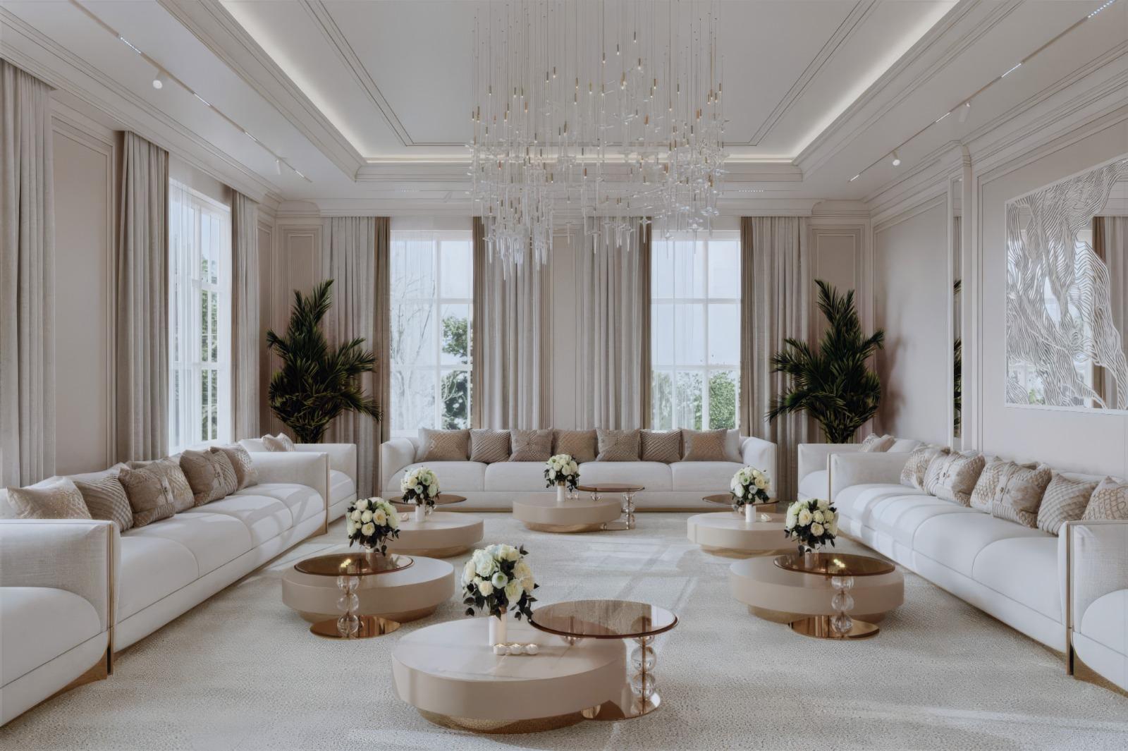 Великолепная гостиная в Абу-Даби