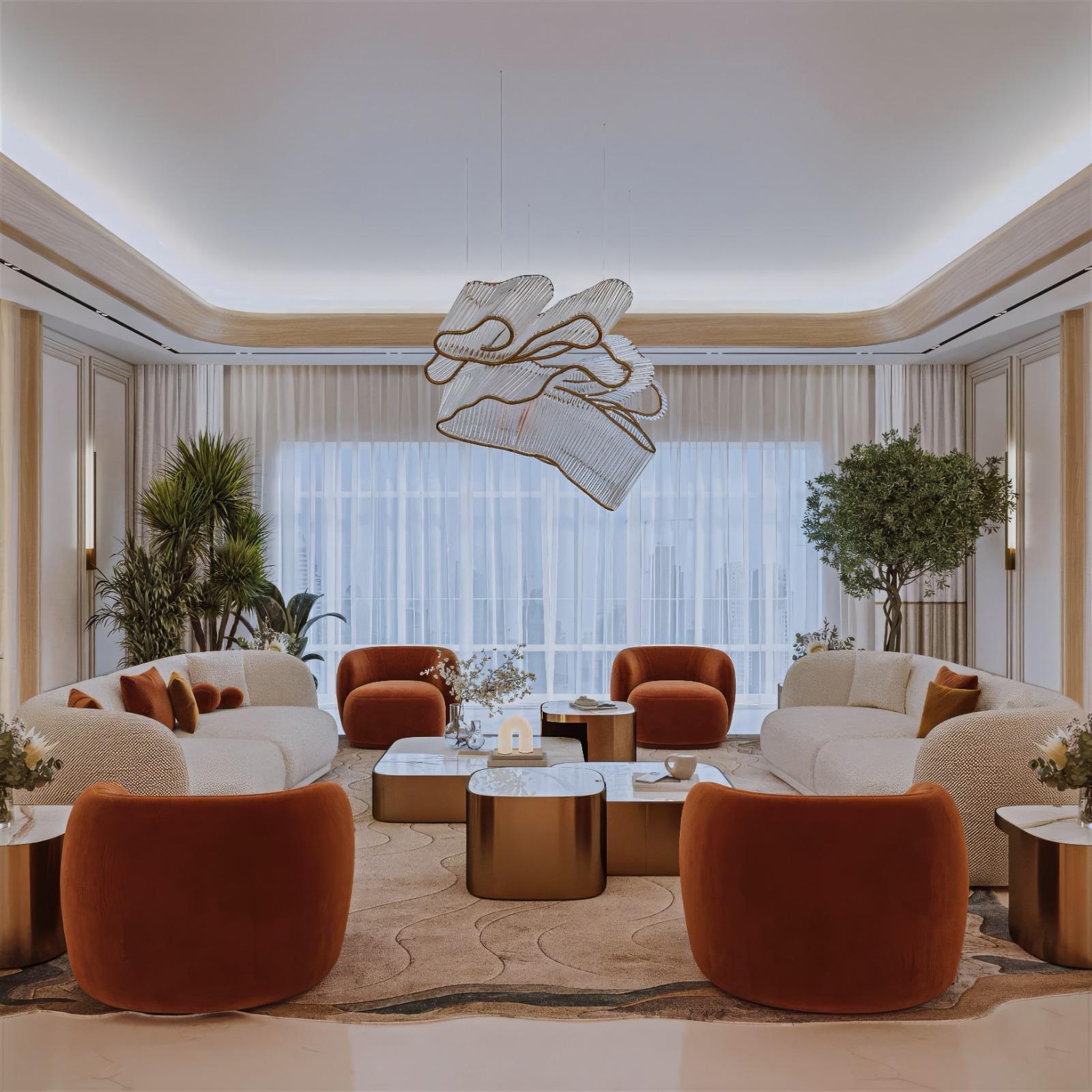 Spacious sitting room
