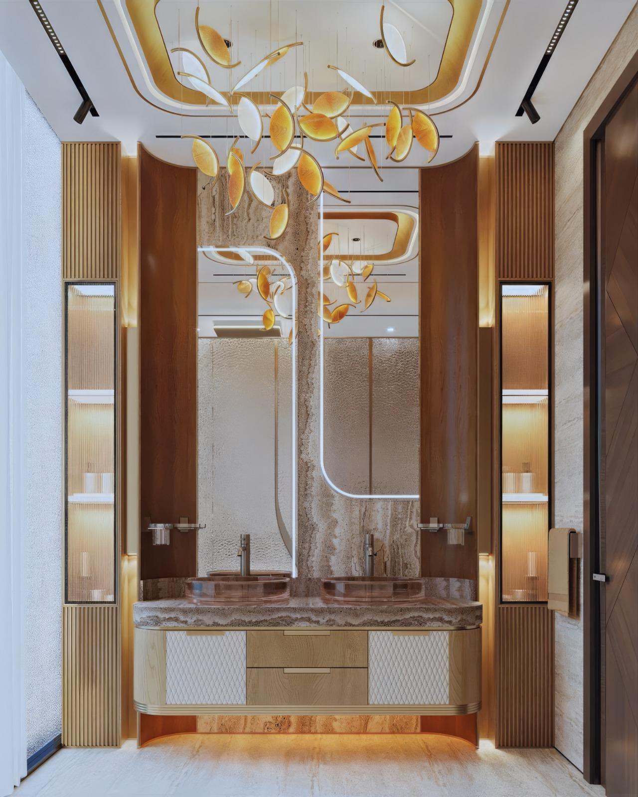 CLASSY AND ORGANIZED BATHROOM