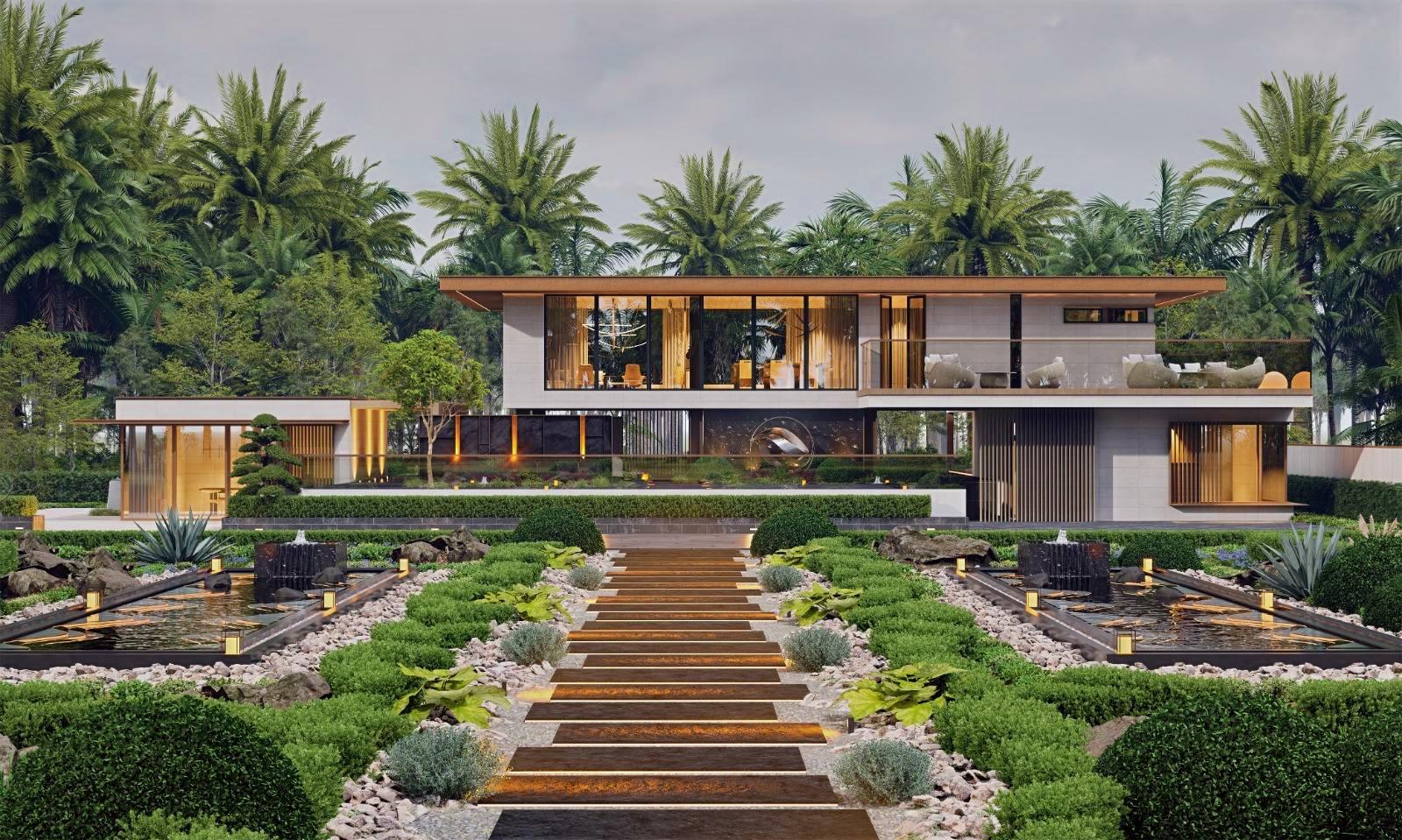 Modern exclusive exterior design