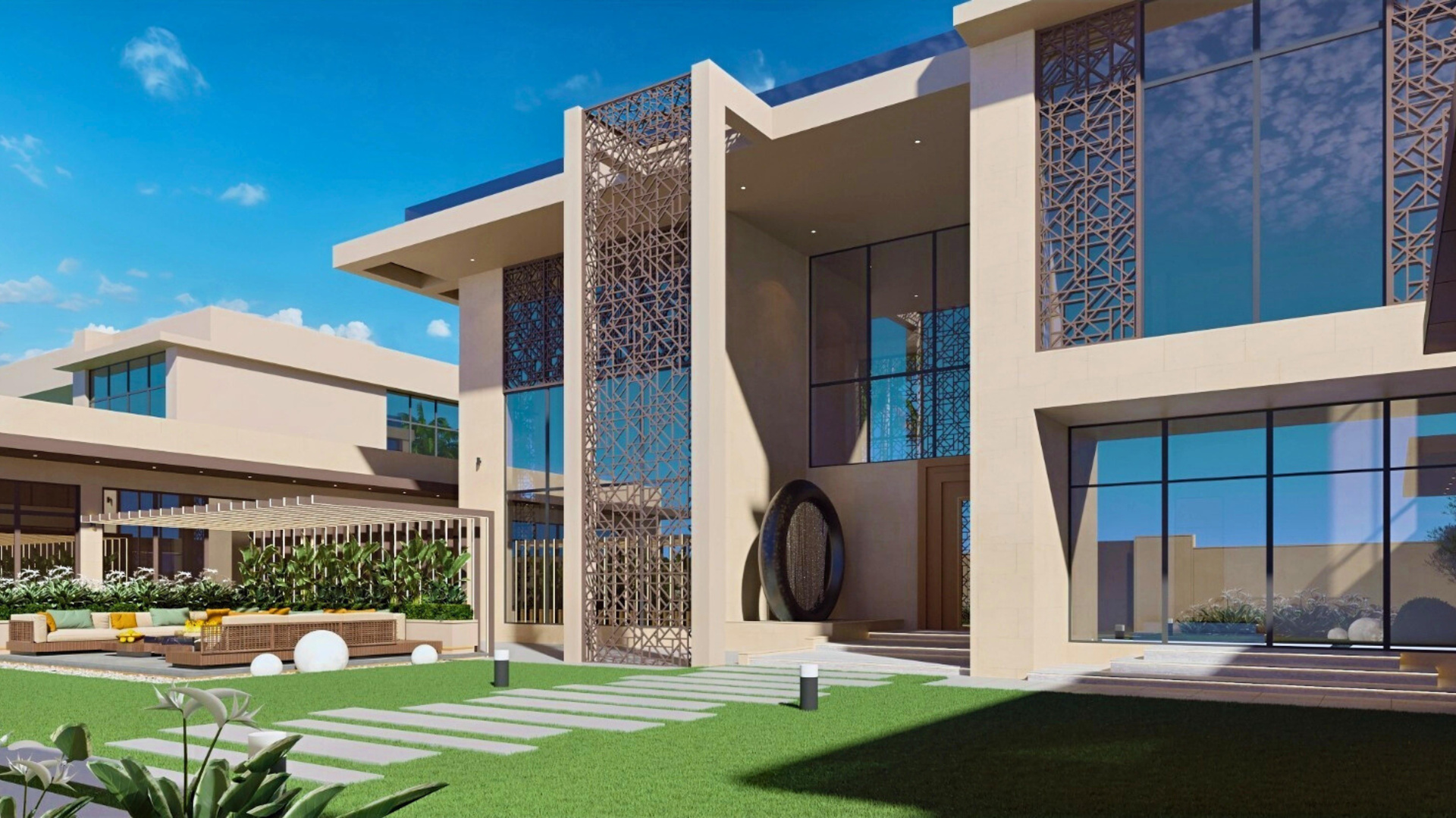 Реконструкция фасада Meydan