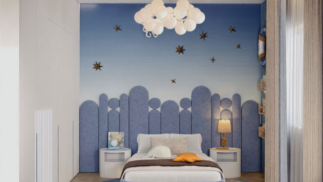 Modern kids bedroom