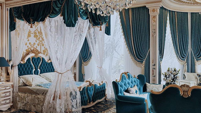 غرفة نوم نيجيريا الداخلية