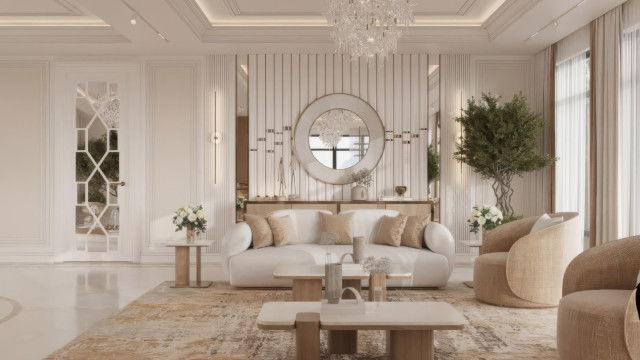 صورة تصميم غرفة معيشة