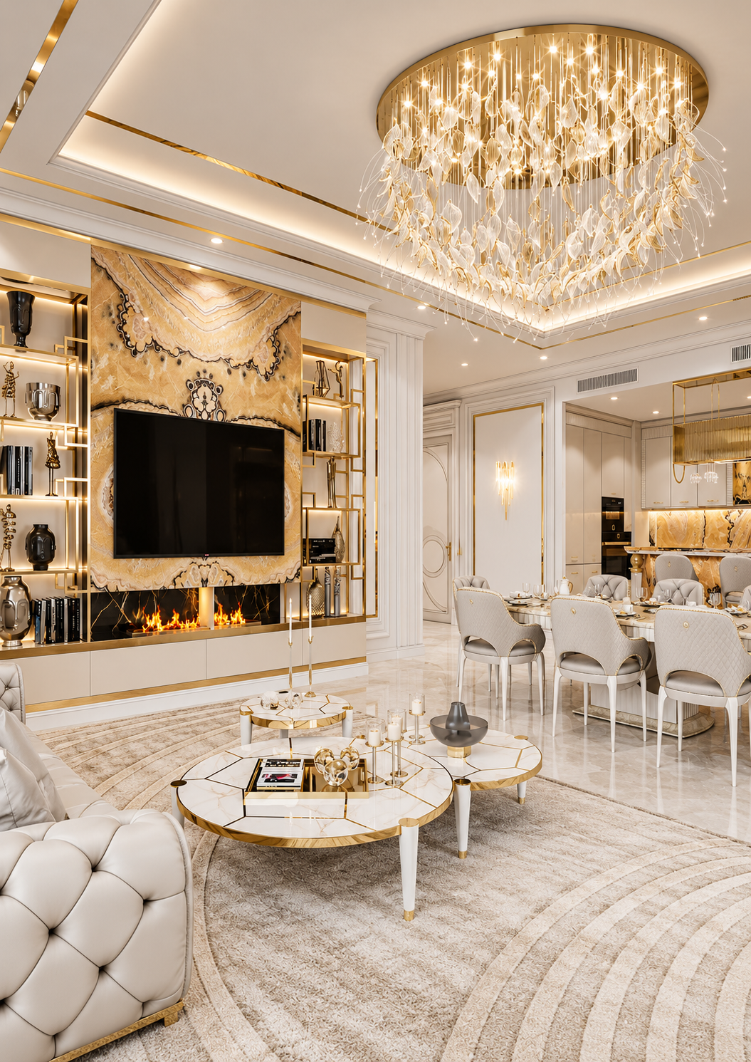 Elegant apartment interior