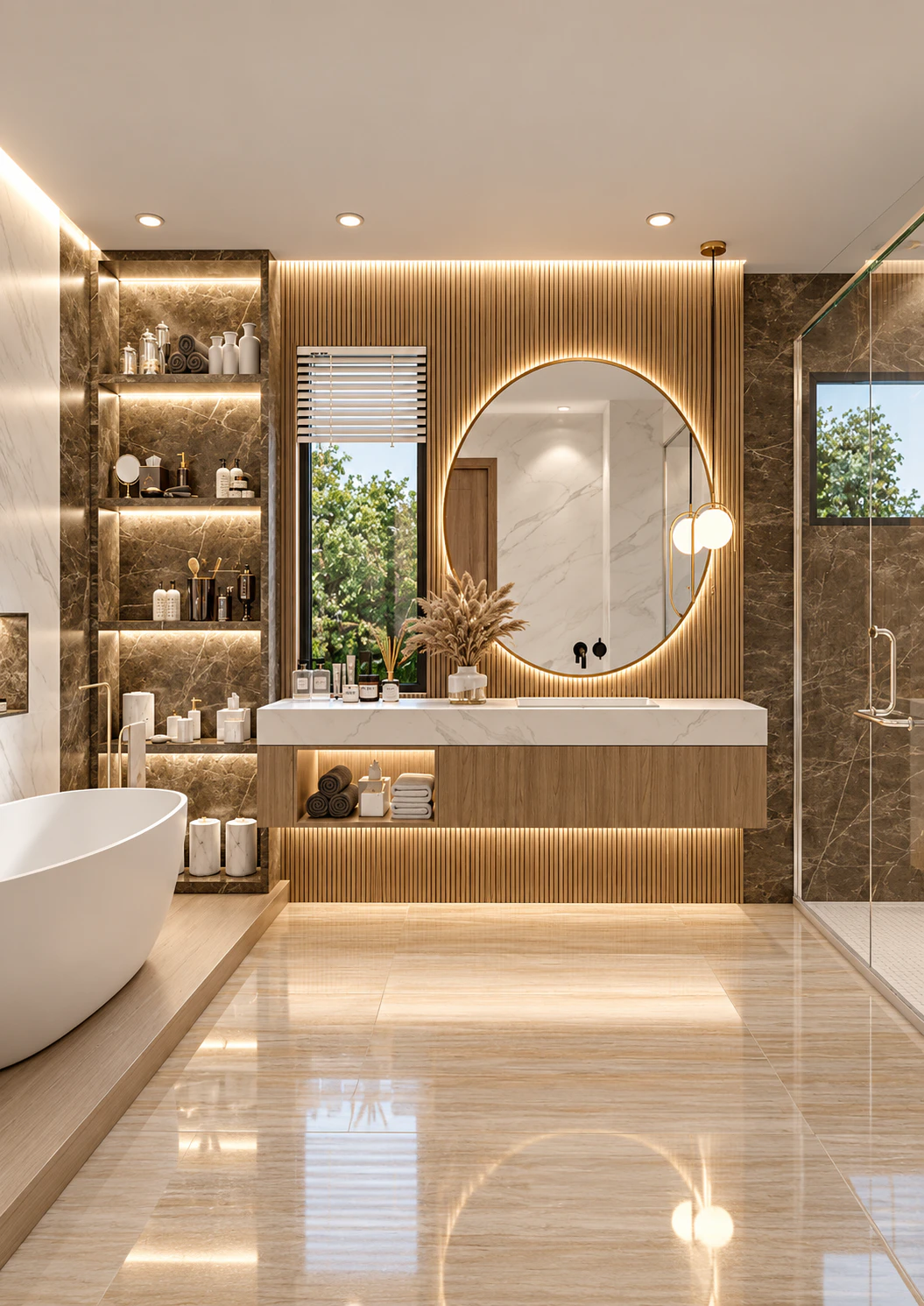 CLASSY MODERN DESIGN FOR THE BATHROOM