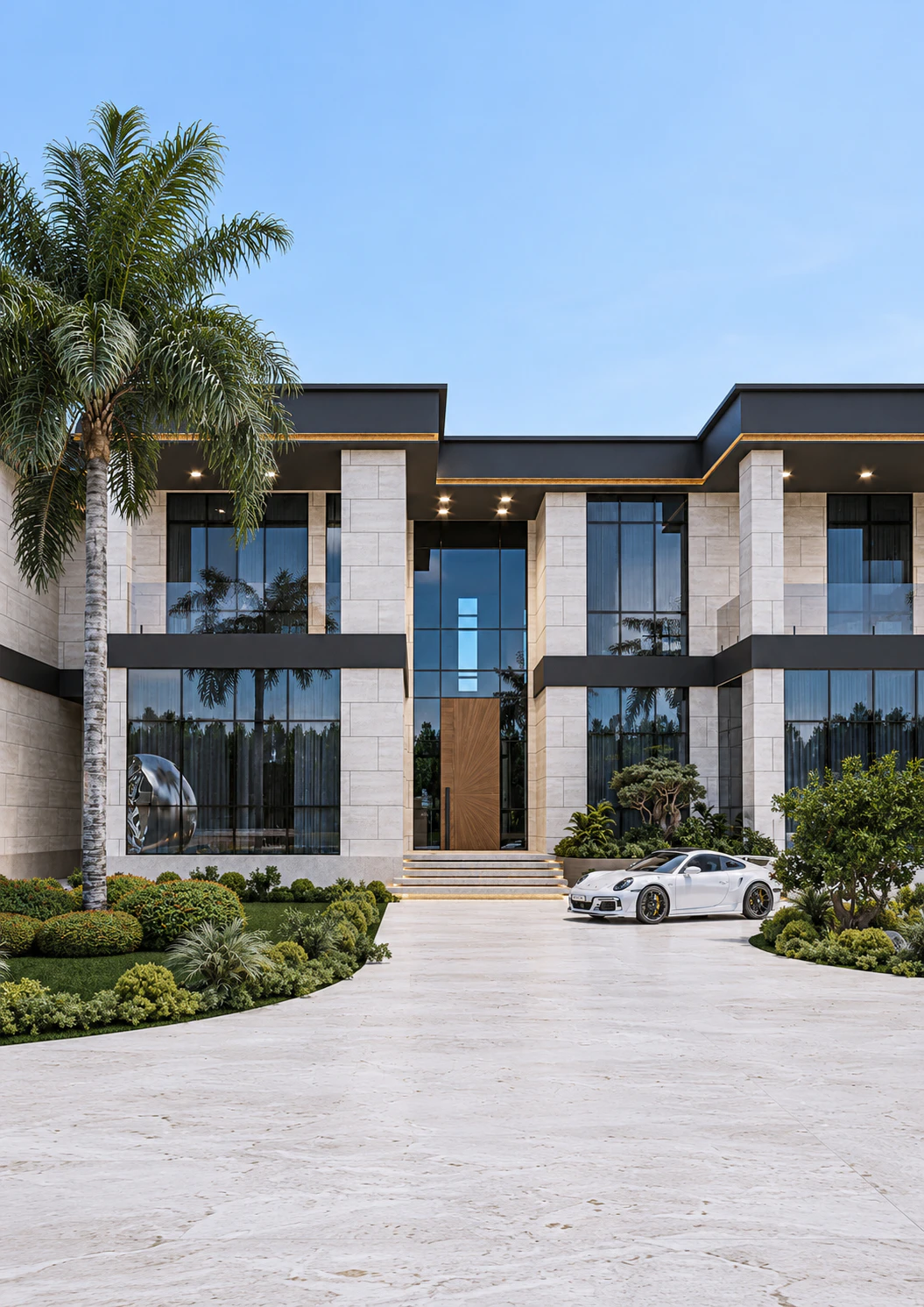 Luxury Villa Exterior Abu Dhabi