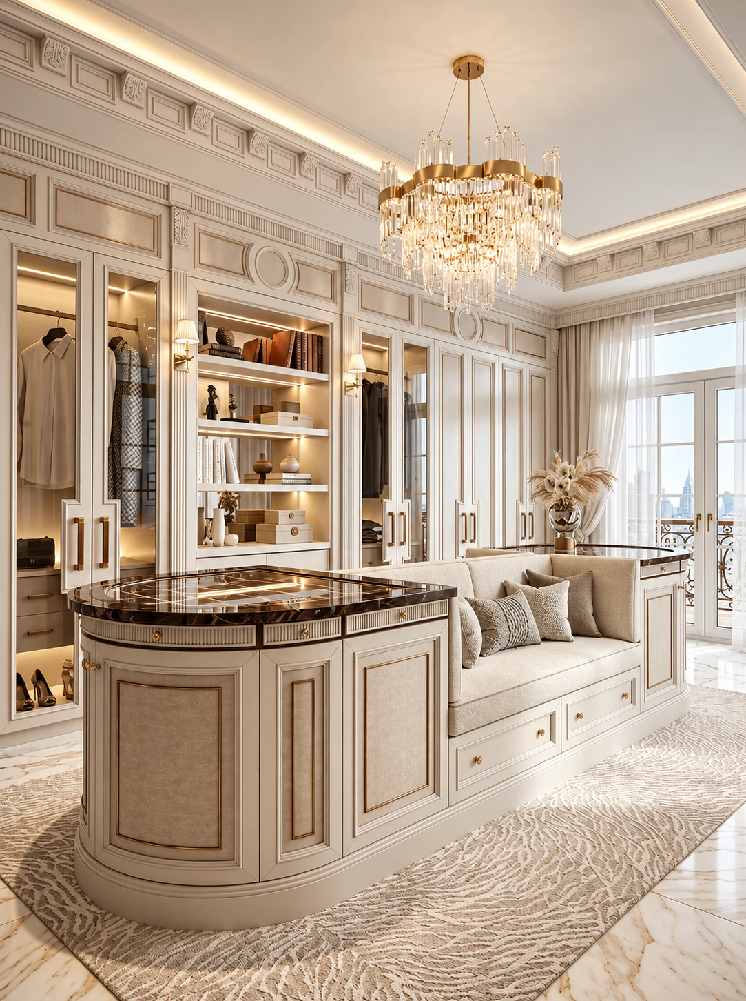 Cozy Dressing Room Design
