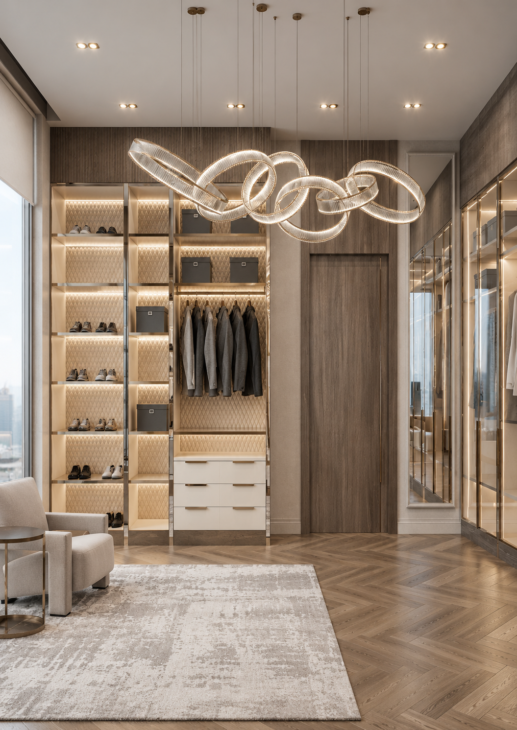 Spacious Dressing Rooms Interior Design