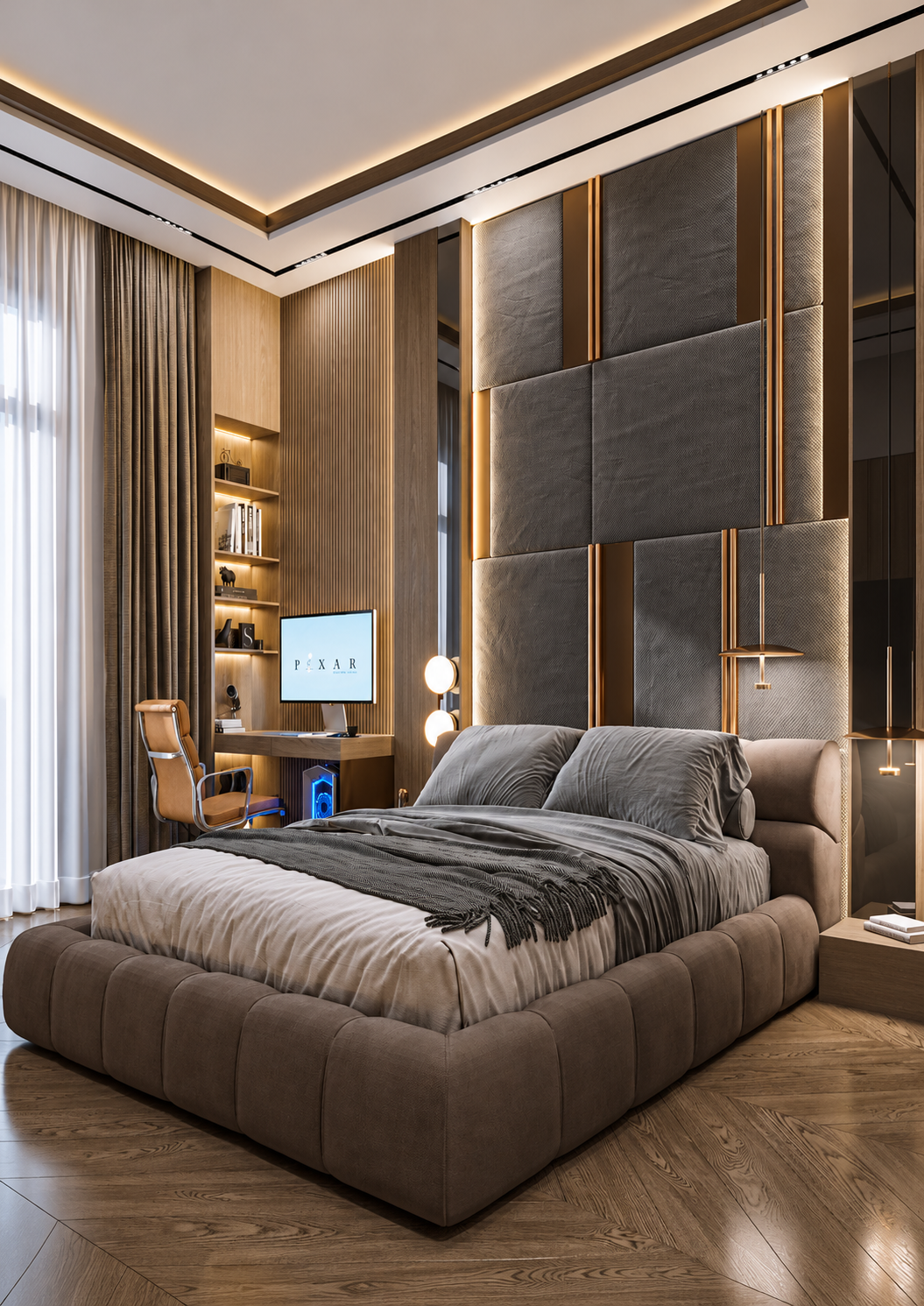 ديكور وتصميم داخلي لشقق فاخره في دبي
