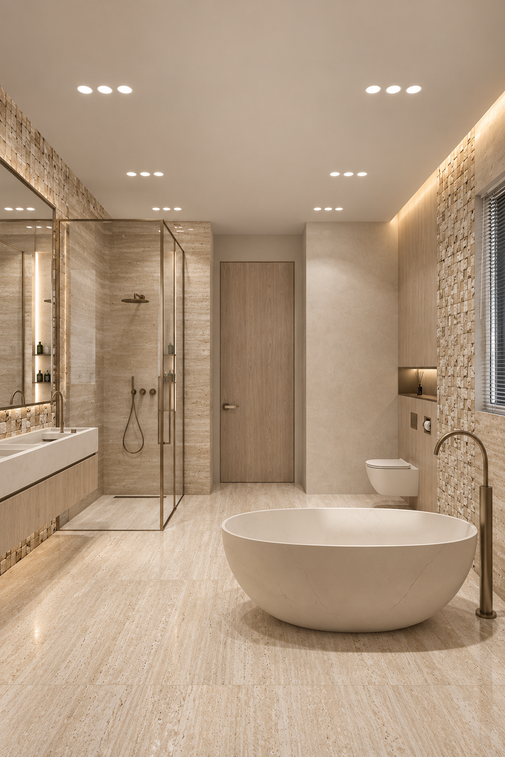 Luxury Bathroom Interior Design and Fit-Out