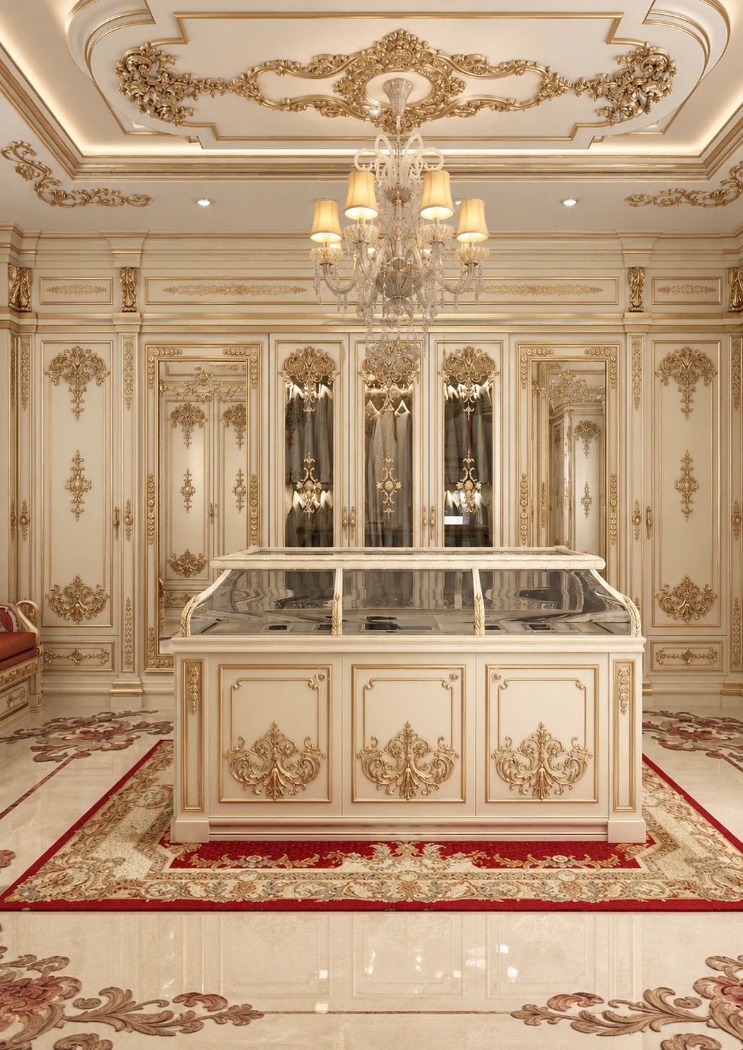 Royal Style Interior Design Dubai - Classic Villa