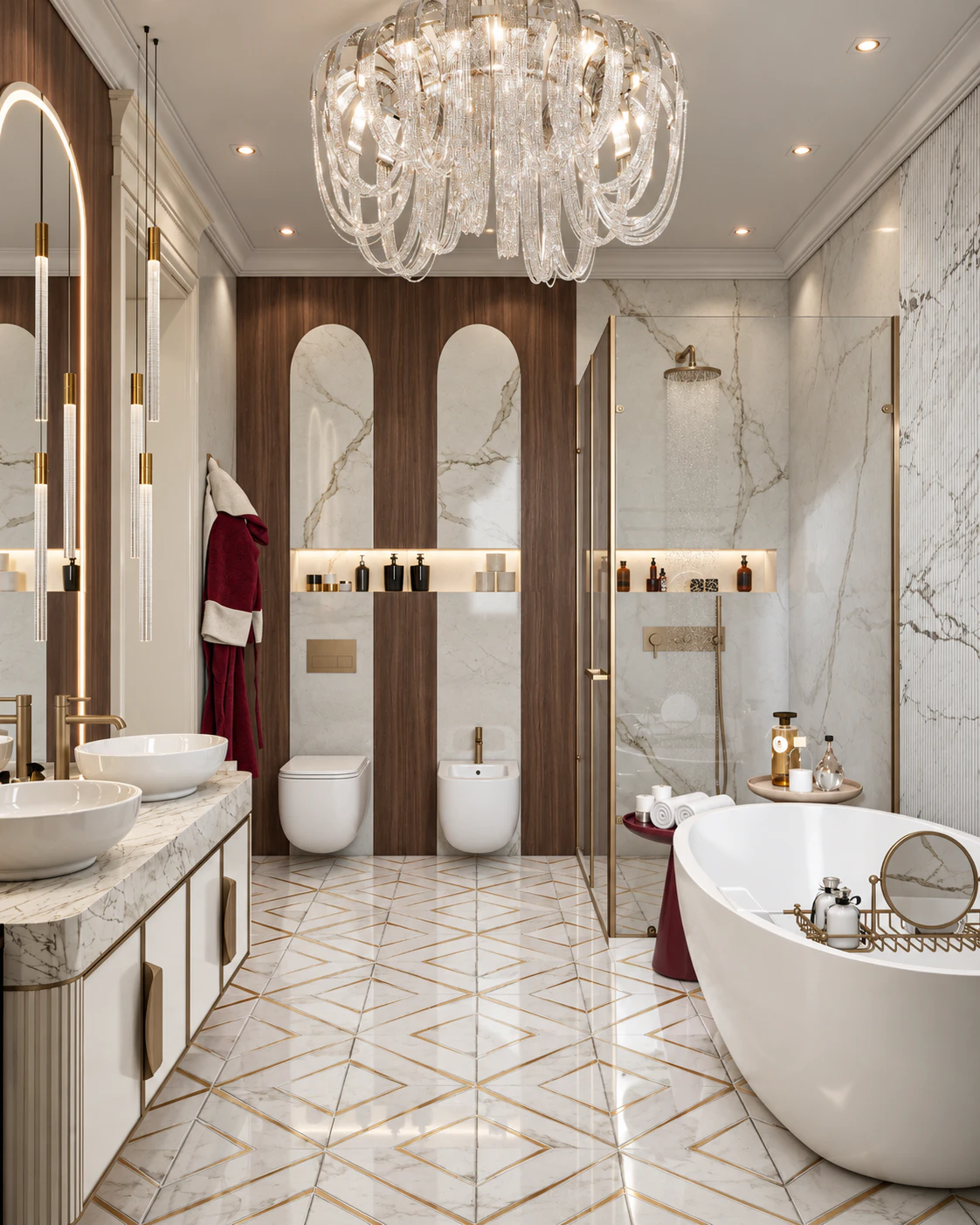 INTERIOR FIT-OUT SOLUTIONS FOR LUXURY BATHROOM