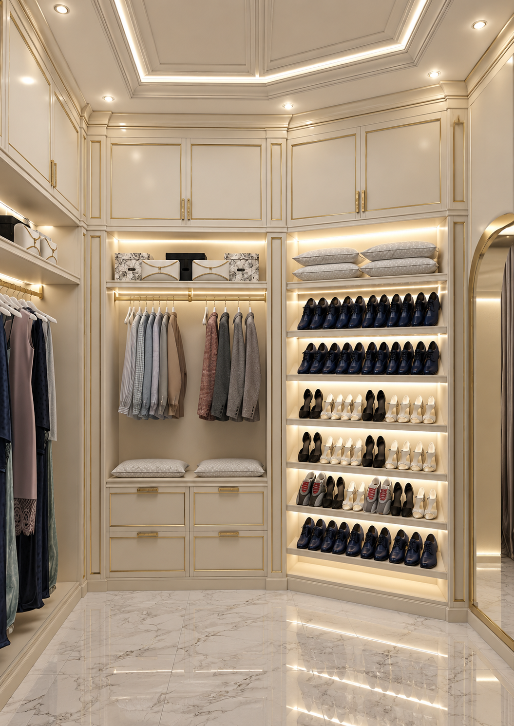 Dressing room