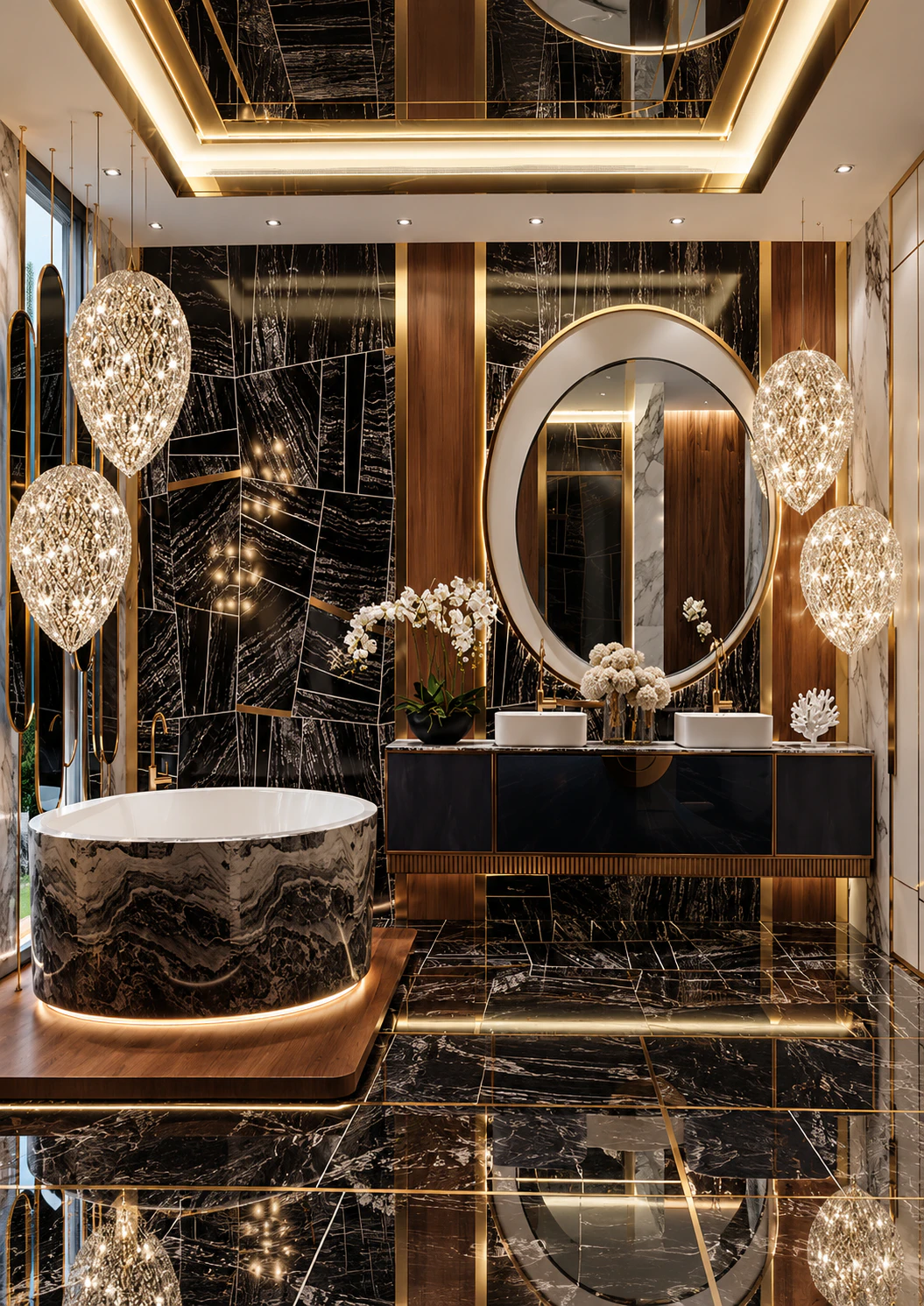 فكرة تصميم ممتازة للحمام