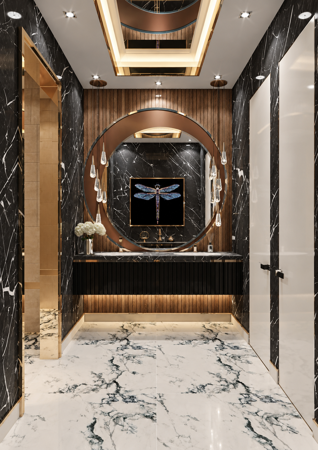 BEST INTERIOR DESIGN OF BATHROOM IN LUXURY STYLE