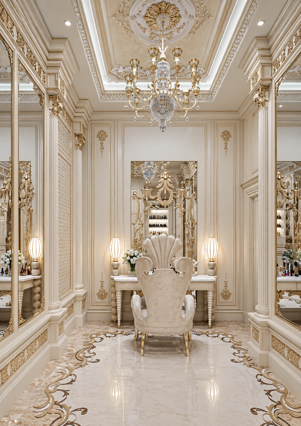 Dressing room decor ideas