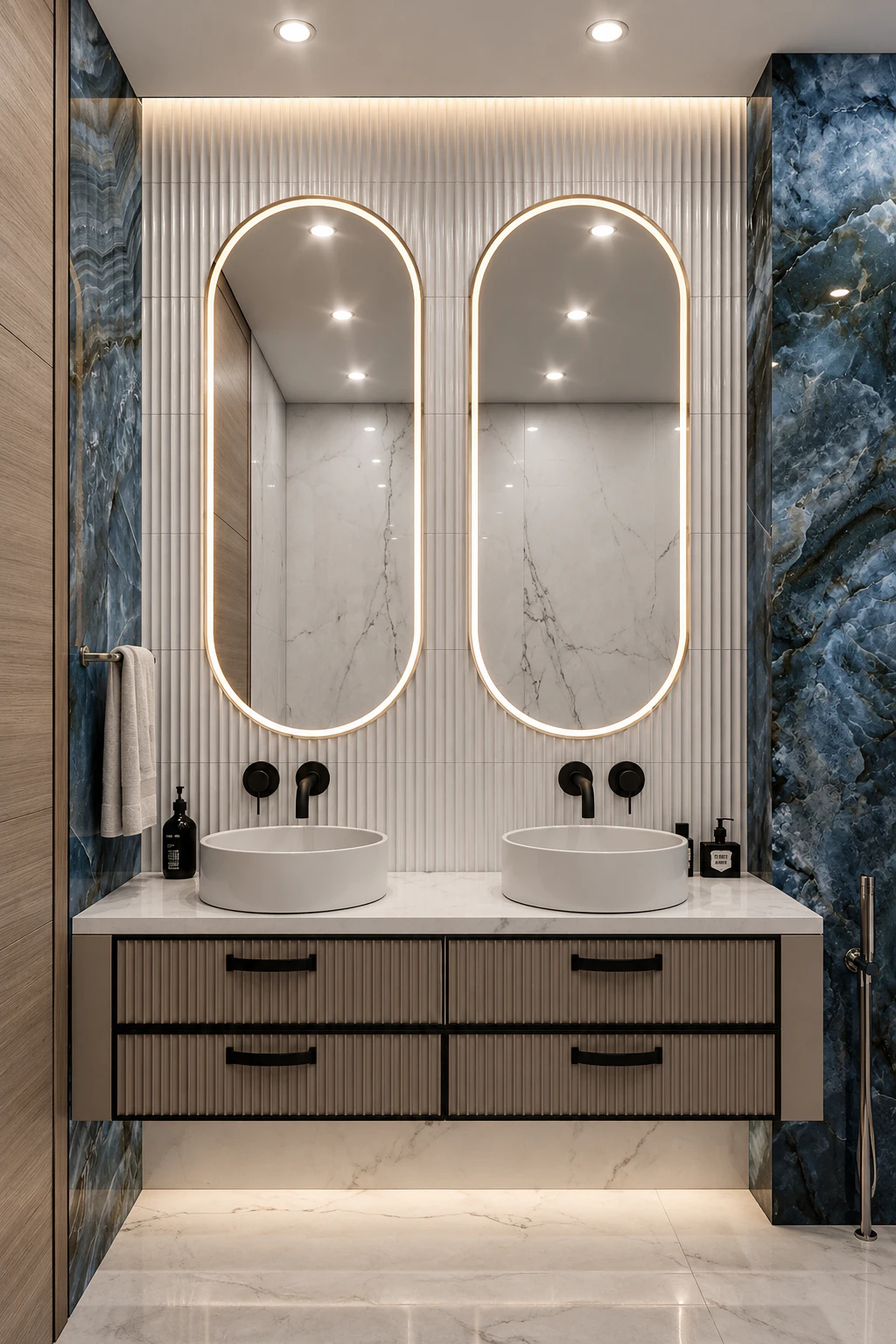 A Symphony of Luxury - Modern Bathroom Interior Design