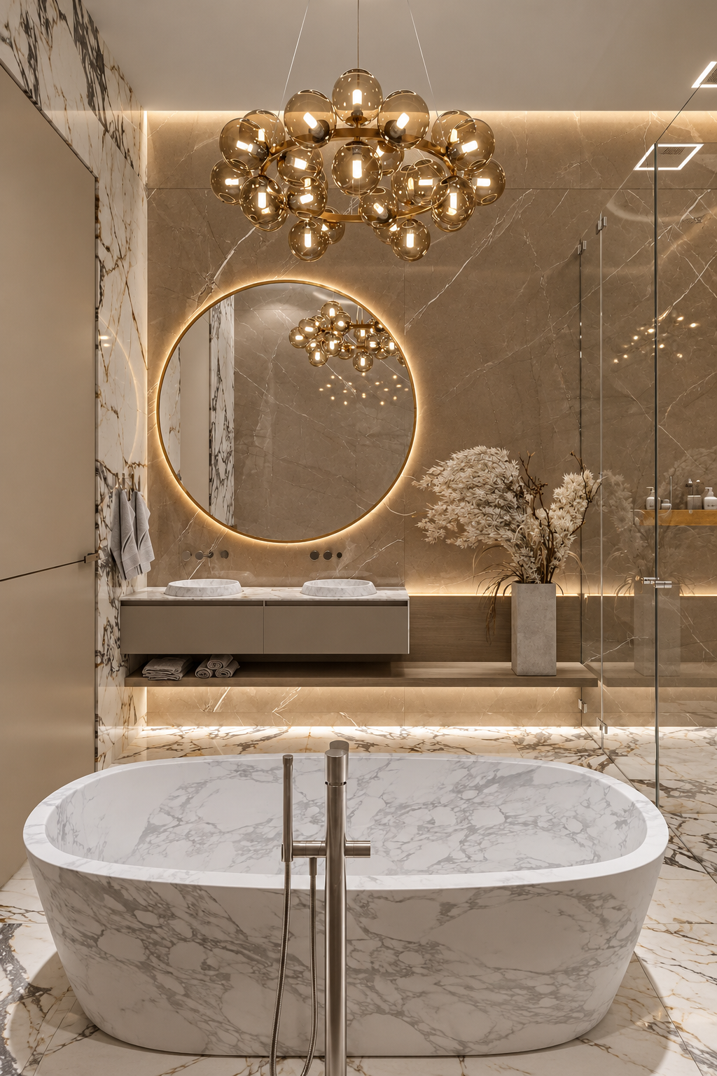 New luxury style bathroom
