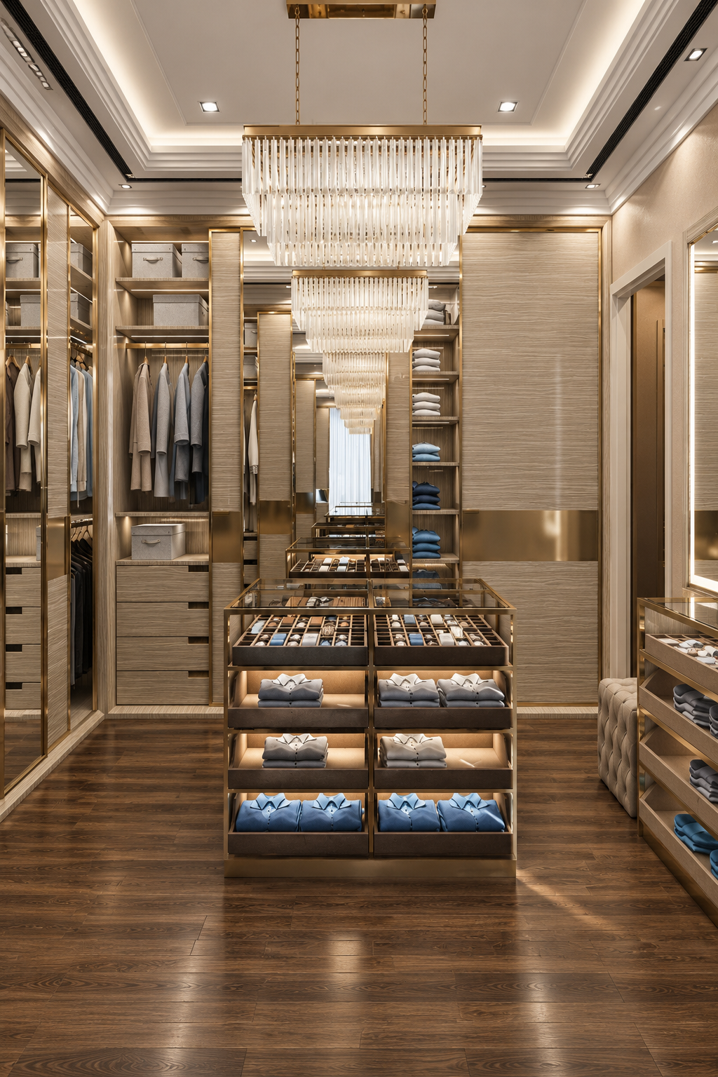 Elegant Dressing Room Design