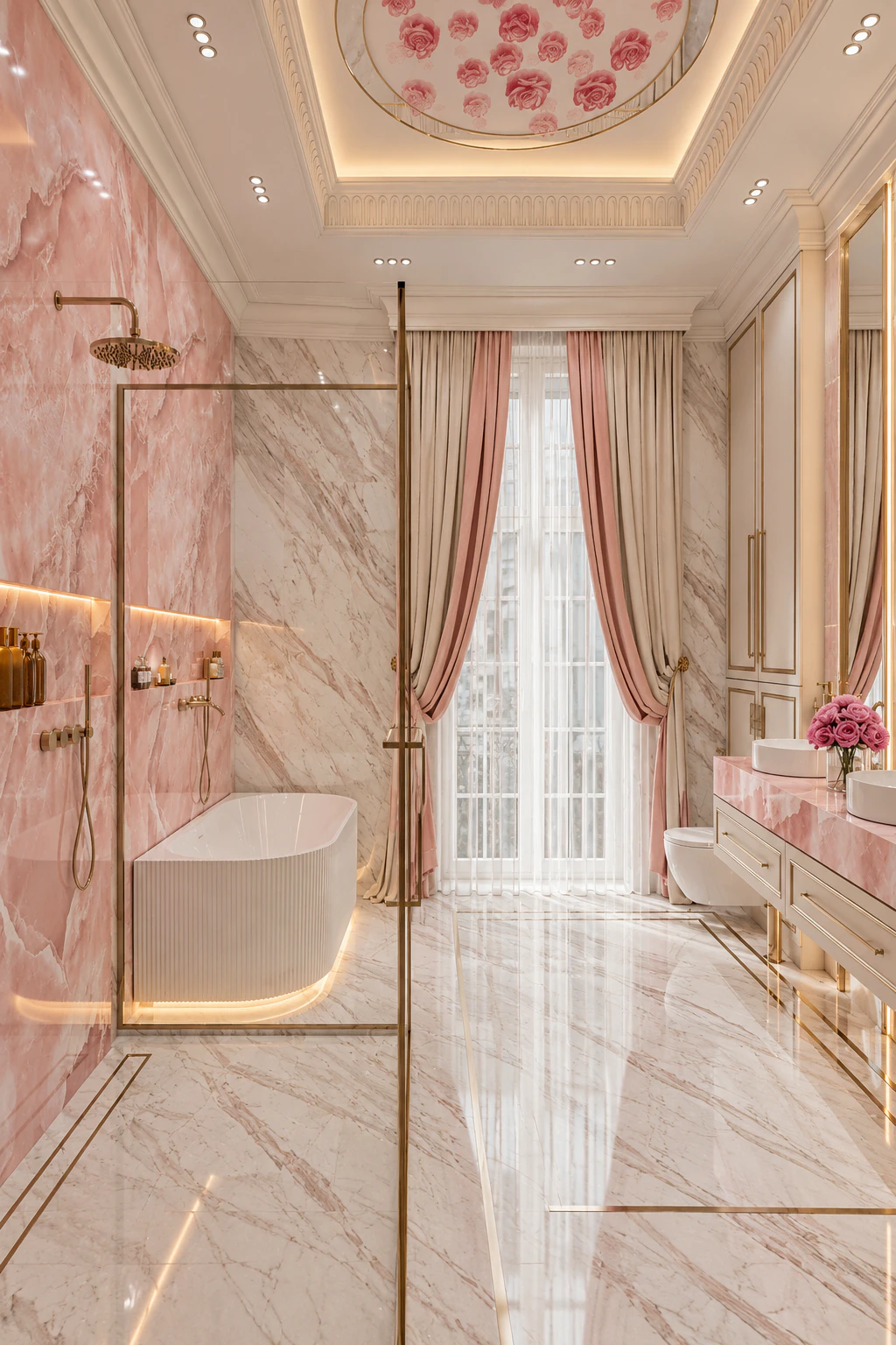 Lovely bathroom interior