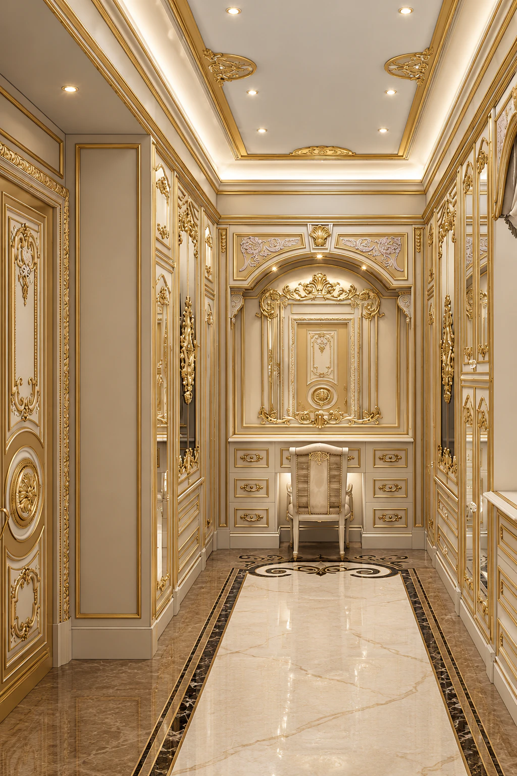 Best interior design Dubai wardrobe