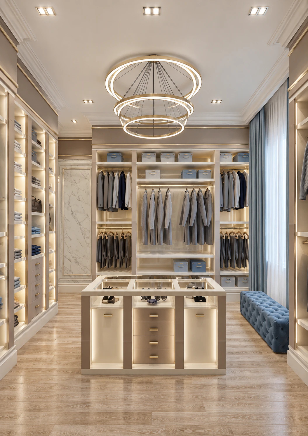 Elegant design wardrobe