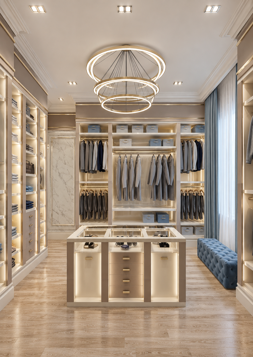 Elegant design wardrobe