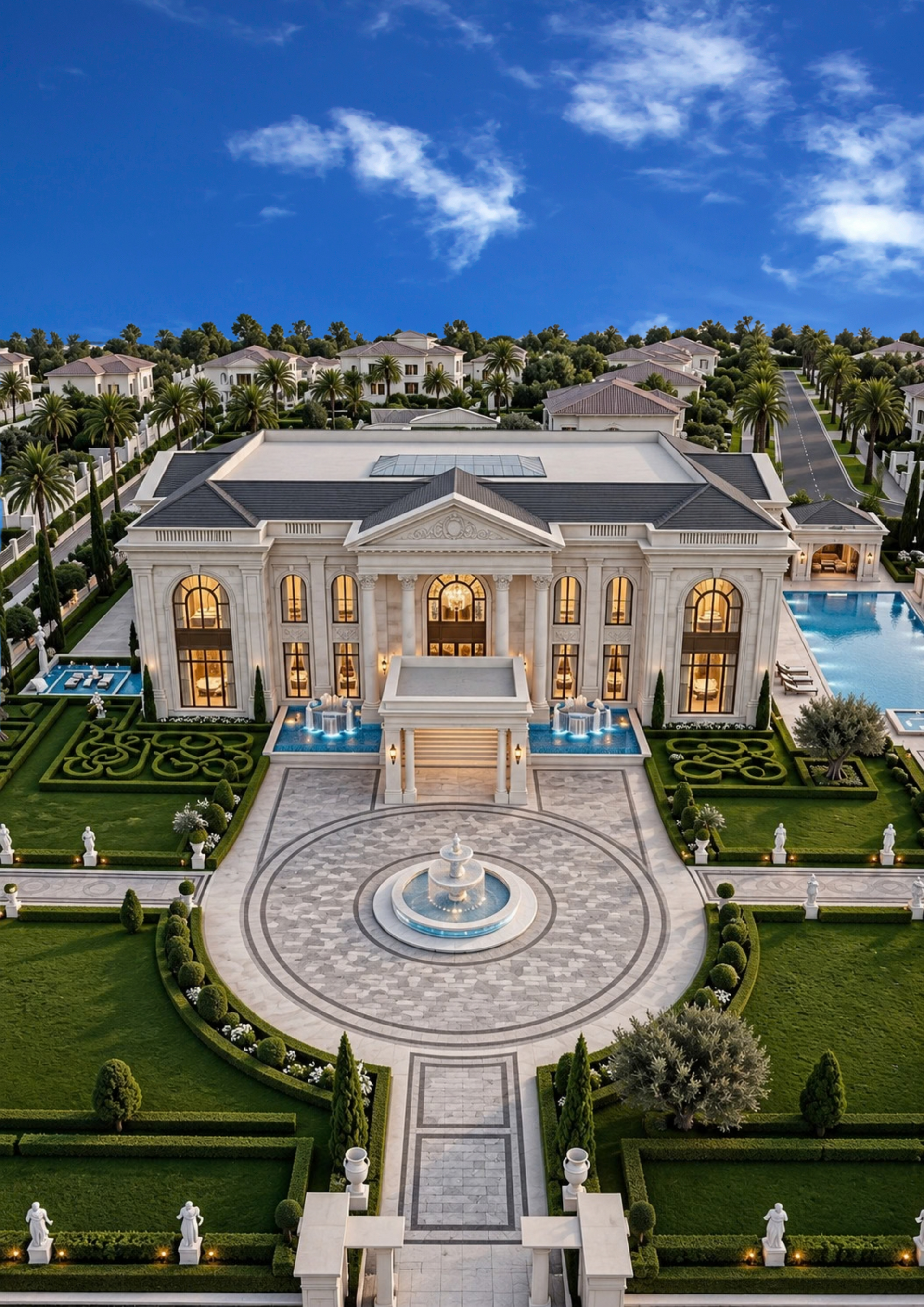 World-Class Royal Palace Architecture: Turnkey Construction for Extraordinary Residences