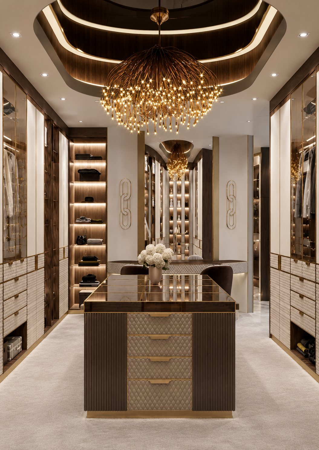Dressing Room with a Showcase