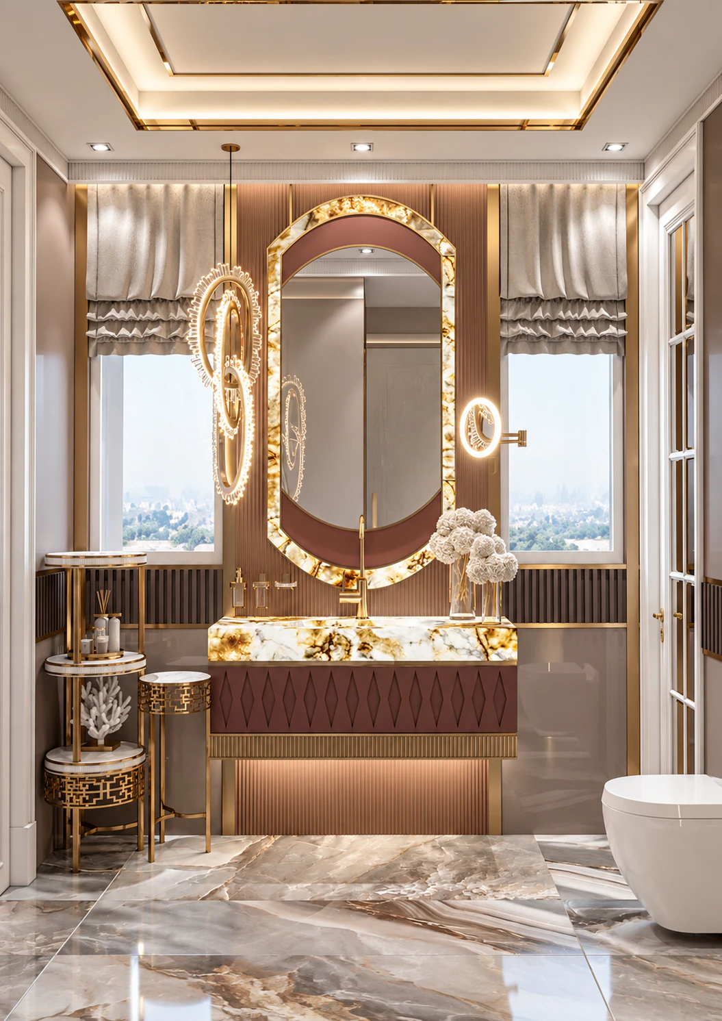 OPTIONS FOR YOUR LUXURY BATHROOM INTERIOR DESIGN IN DUBAI