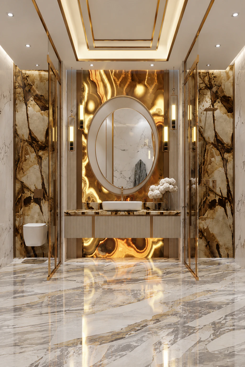 Exclusive Bathroom Design Idea