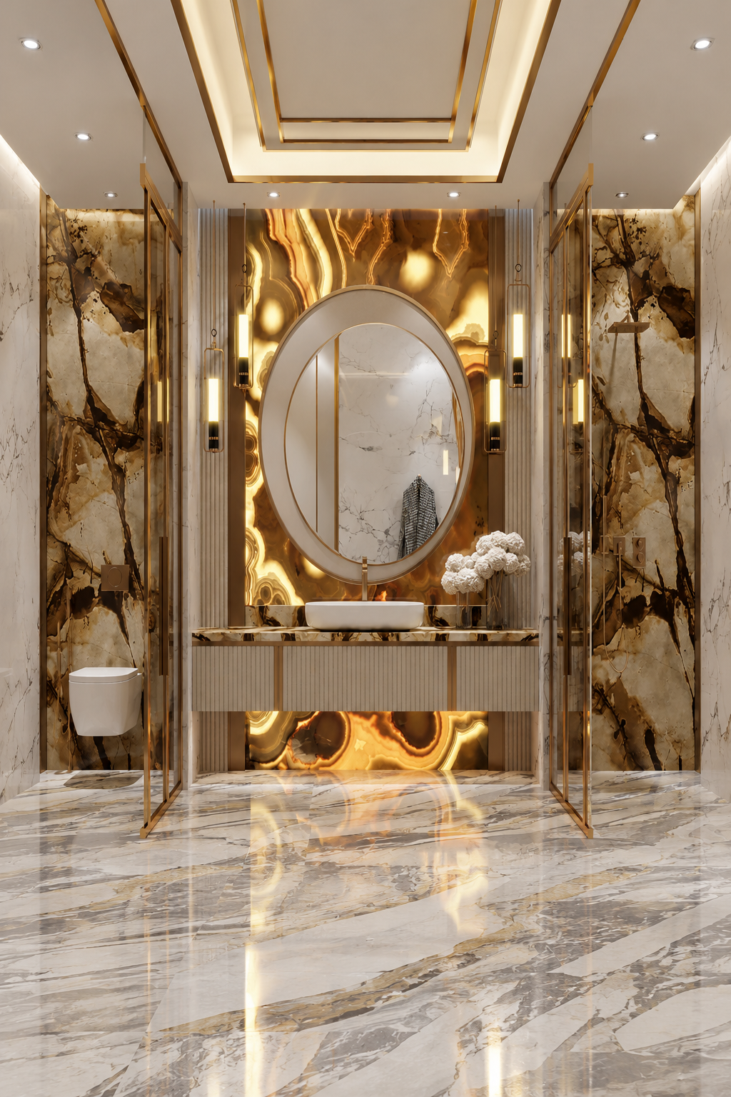 Exclusive Bathroom Design Idea