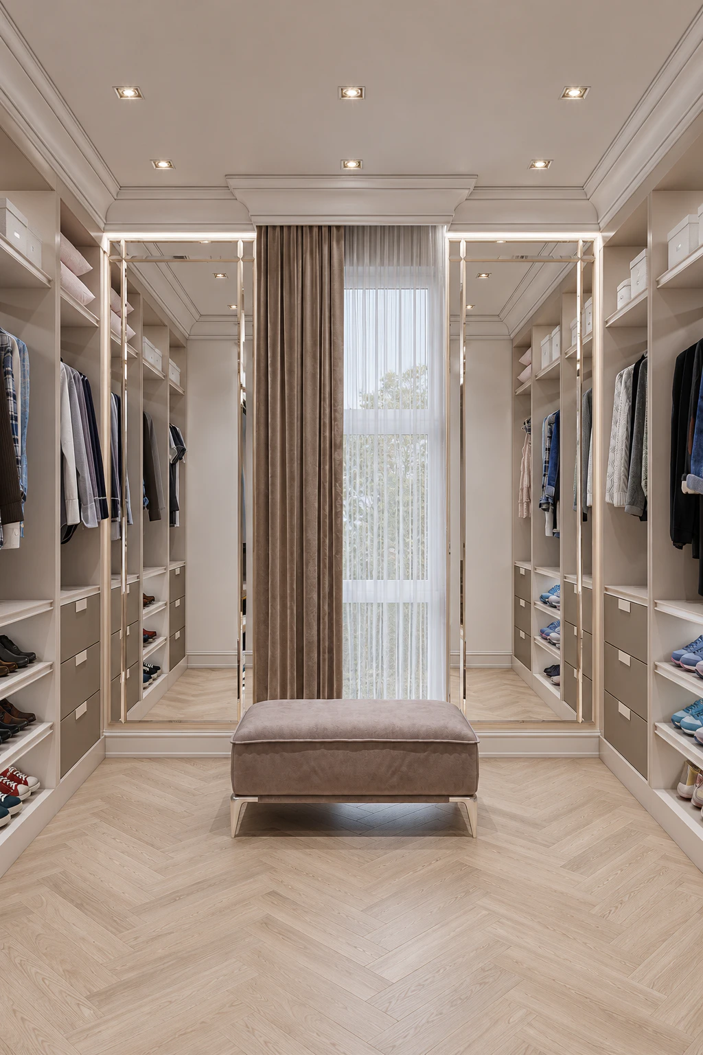 Classy Dressing Room Design