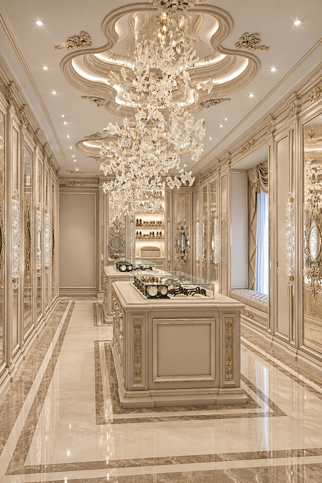 Classic Luxury Dressing Room Design