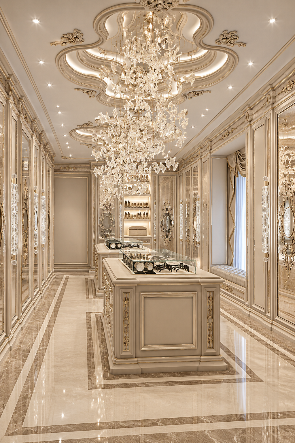 Classic Luxury Dressing Room Design