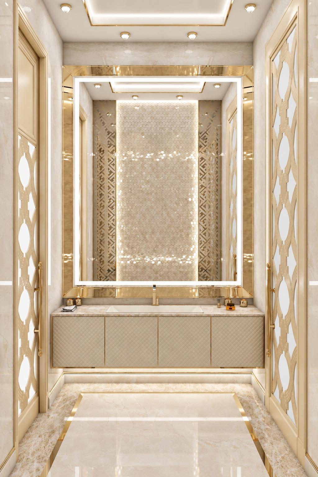 Wonderful bathroom interior design