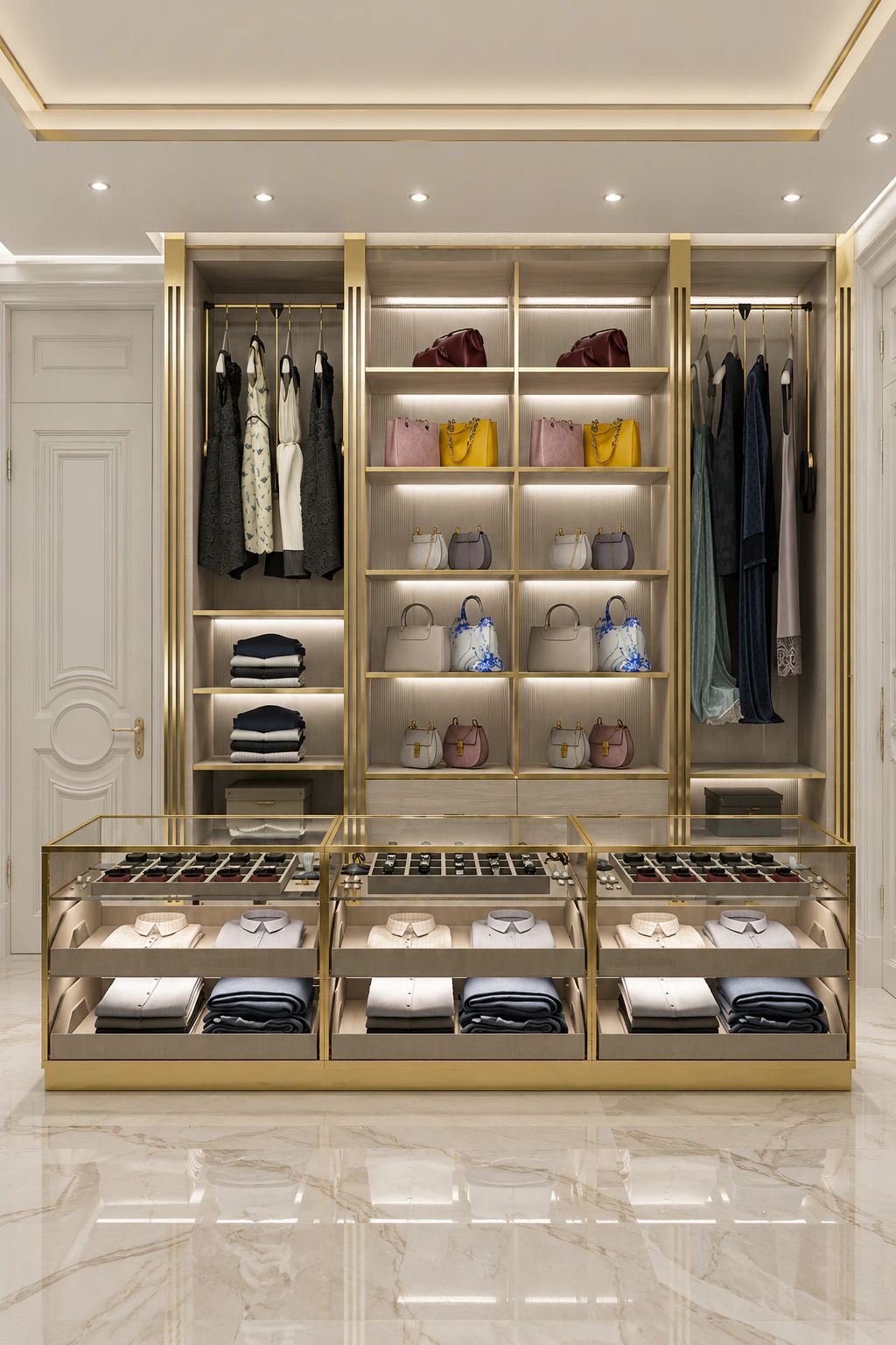 Customized wardrobe design