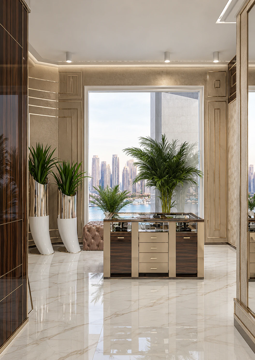 Man's Wardrobe Interior