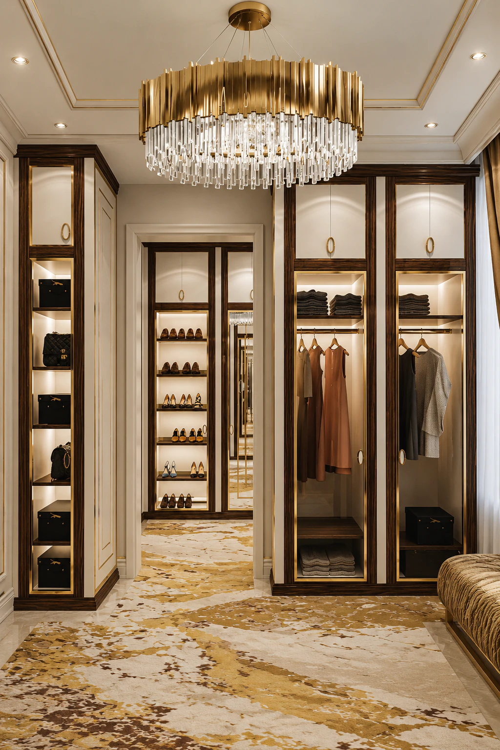 Master's dressing room interior