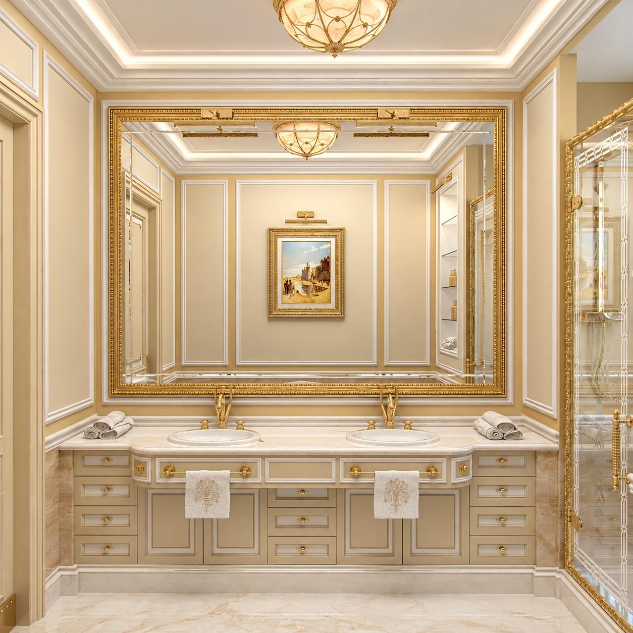 أفكار ديكور الحمام