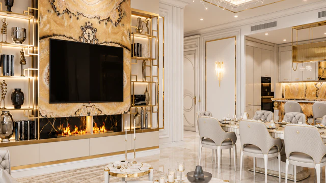 Elegant apartment interior