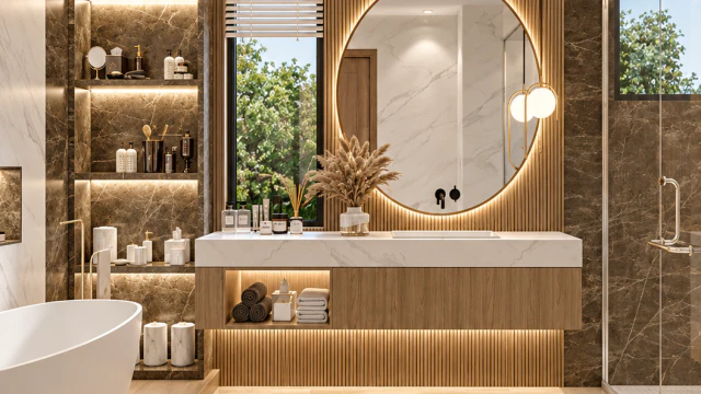 CLASSY MODERN DESIGN FOR THE BATHROOM