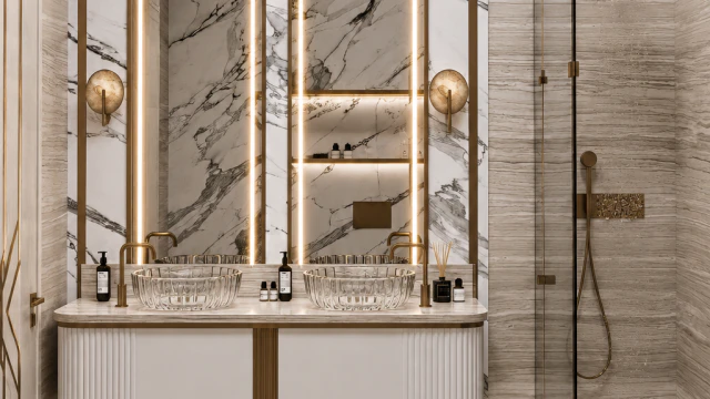 Nice modern bathroom