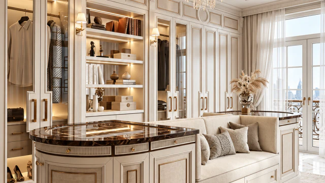 Cozy Dressing Room Design