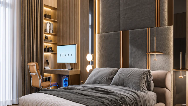 ديكور وتصميم داخلي لشقق فاخره في دبي